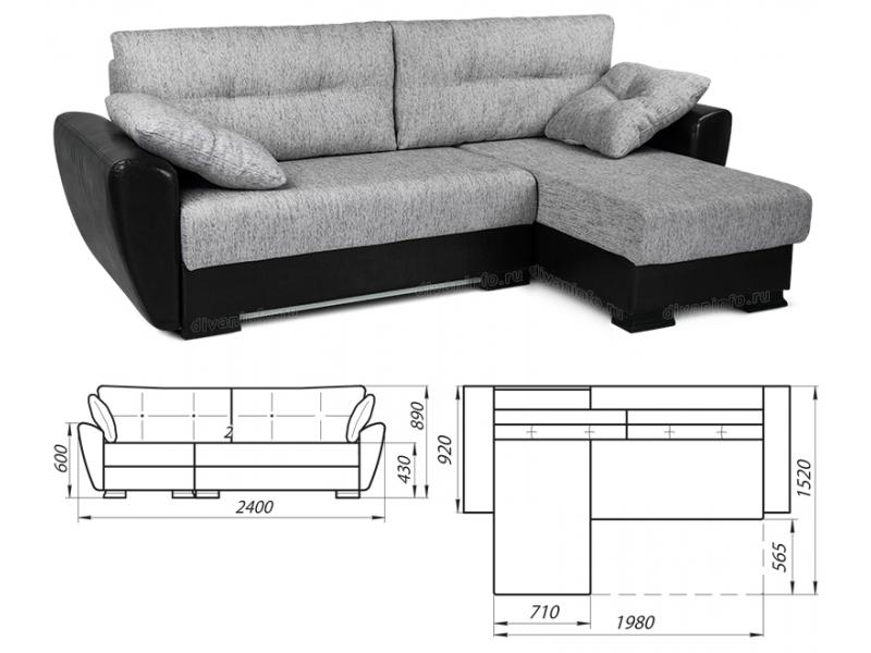 диван угловой релоти софт в Абакане