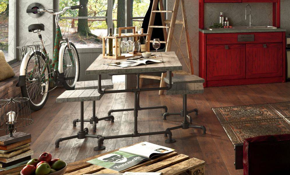 столовая группа home collection в стиле loft в Абакане