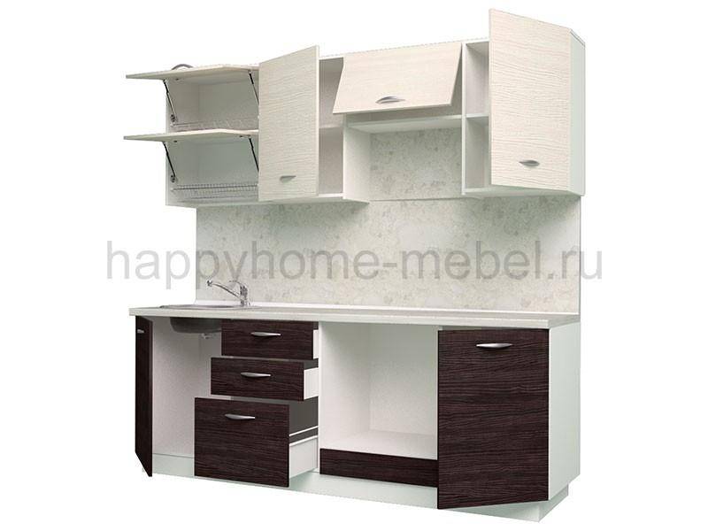 готовая прямая кухня life wood-1 2200 в Абакане