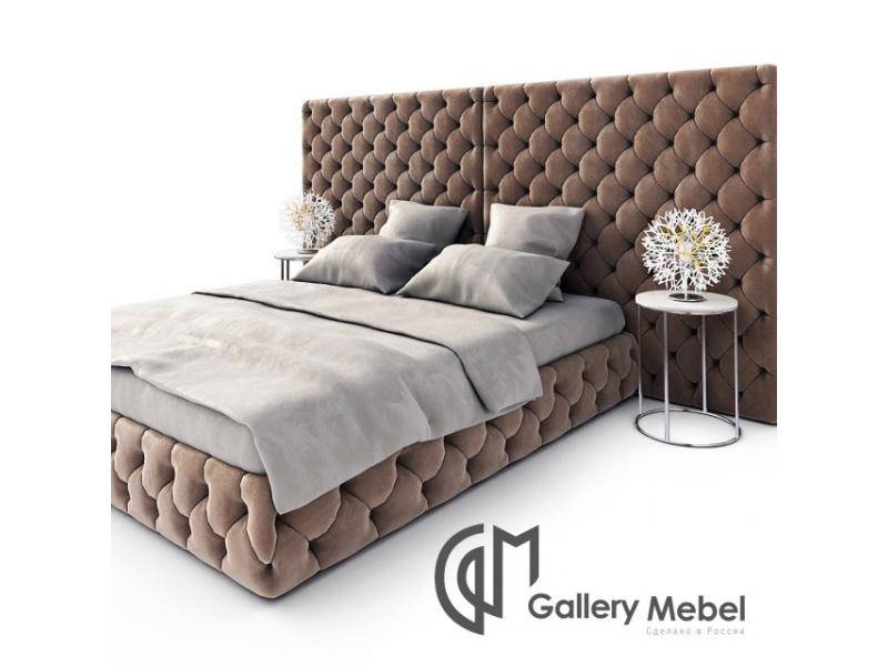 кровать с большим изголовьем letto gm 12 в Абакане