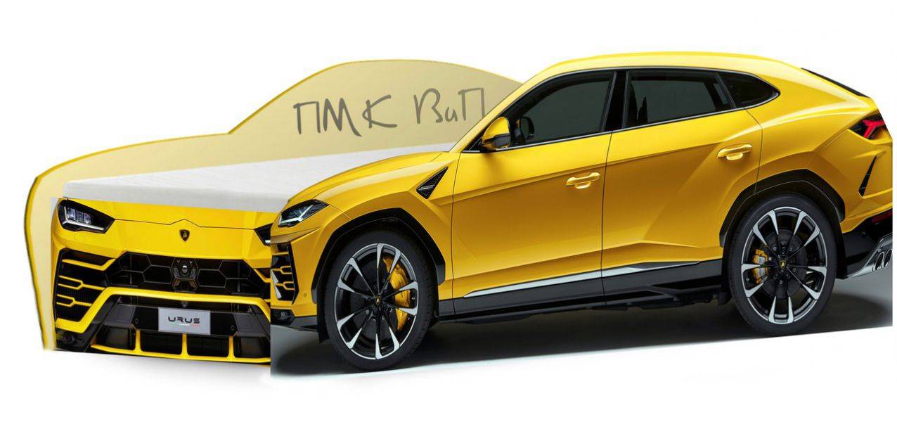 кровать-машинка lamborghini urus в Абакане