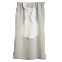 плед розовый зайка малый в Абакане