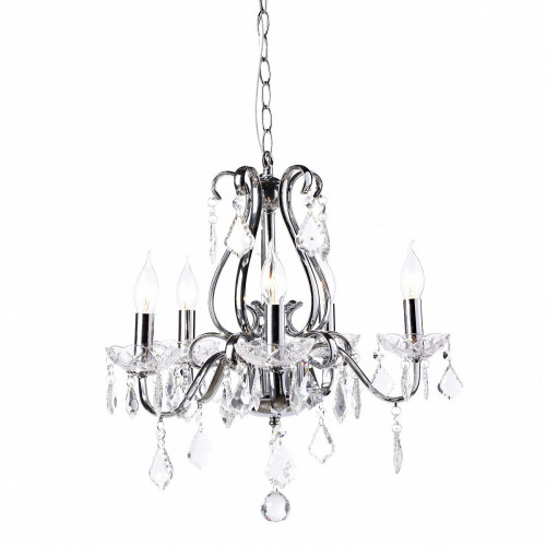 люстра chateaux хром, прозрачная в Абакане