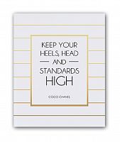 постер keep your heels а3 в Абакане