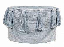 корзина с кистями голубая в Абакане