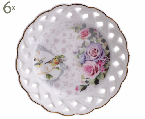 блюдце, набор 6 шт. мультиколор в Абакане
