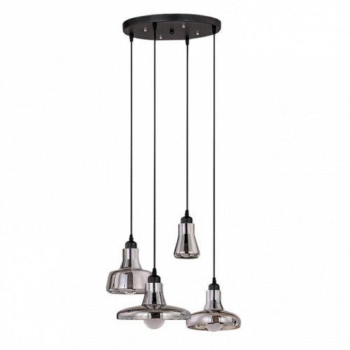 светильник boretto smoke glass round в Абакане