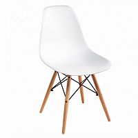 стул деревянный eames pc-015 white в Абакане