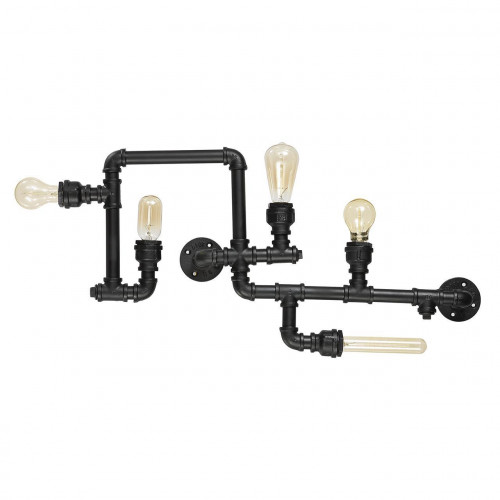 потолочная люстра ideal lux plumber pl5 nero в Абакане