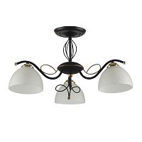 потолочная люстра idlamp ragia 554/3pf-blackpatina в Абакане