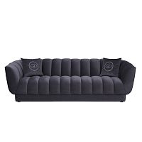 диван треxместный с декоративными подушками синий fabio в Абакане