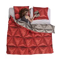 постельное белье оригами красный (200*220) в Абакане