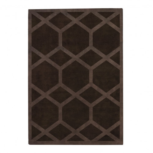 ковер ashton cocoa coffe 120x170 коричневый в Абакане