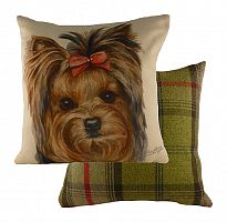 подушка с принтом waggydogs yorkie в Абакане