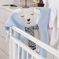 плед голубой мишка большой в Абакане