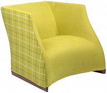 кресло vivienne armchair yellow checkerboard в Абакане