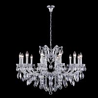 подвесная люстра crystal lux hollywood sp12 chrome в Абакане