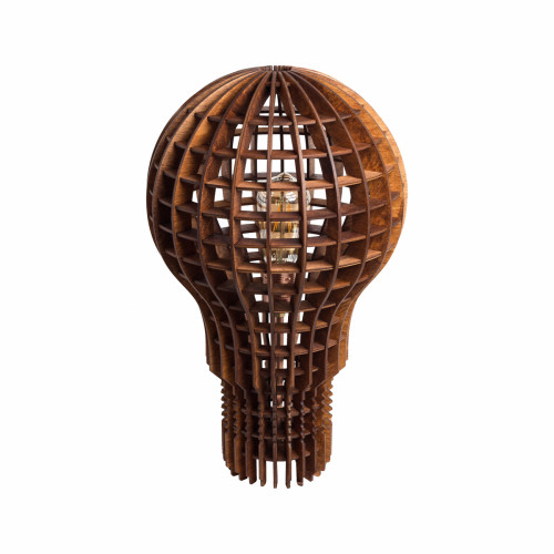 люстра лампочка ильича тёмное дерево тёмно коричневая в Абакане