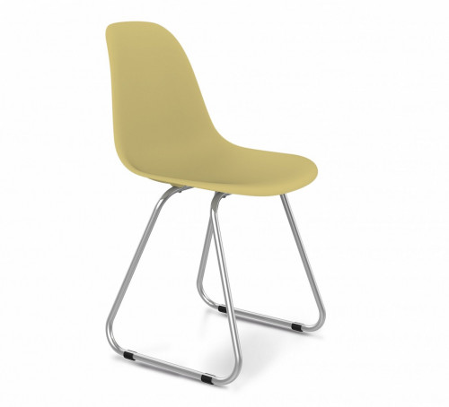 стул dsr бежевый s38 pp (eames style) в Абакане