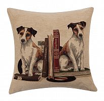 подушка с джек-рассел терьерами bookends jack russell в Абакане