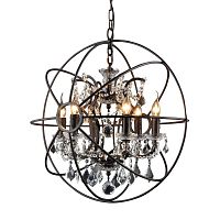 люстра foucault's orb crystal d52 антик (темная) чёрная в Абакане