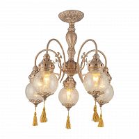 потолочная люстра arte lamp a2146pl-5ga золото в Абакане