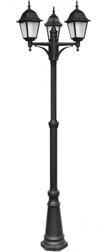 садово-парковый светильник arte lamp bremen a1017pa-3bk в Абакане