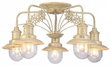 потолочная люстра arte lamp sailor a4524pl-5wg в Абакане