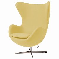 кресло egg chair желтое в Абакане