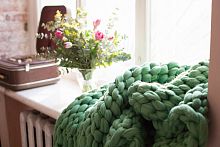 плед нежность зелёный малый в Абакане