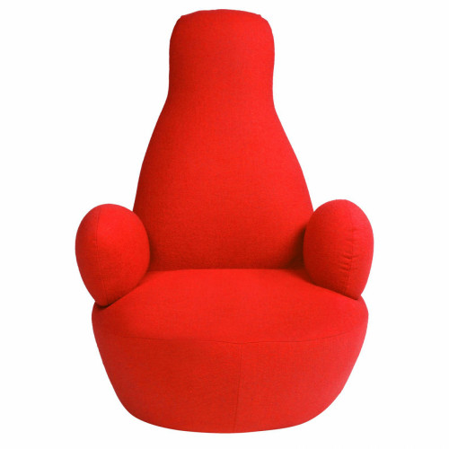 кресло bottle chair красное в Абакане