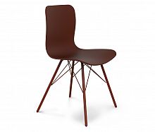 стул dsr коричневый s40 (eames style) в Абакане