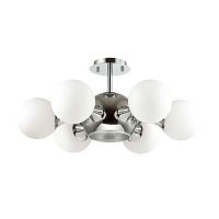 потолочная люстра odeon light miolla 3972/7c белая в Абакане