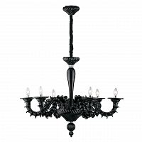 подвесная люстра ideal lux ca rezzonico sp6 nero в Абакане