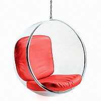 кресло bubble chair красное в Абакане