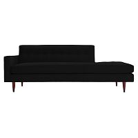 диван bantam studio sofa прямой черный в Абакане