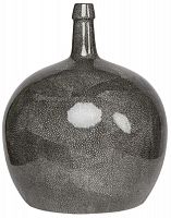 ваза настольная anaconda grey bottle wide в Абакане
