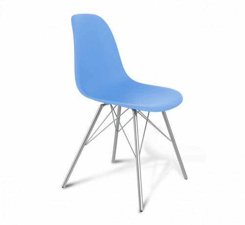 стул dsr голубой s37 (eames style) в Абакане