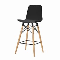 полубарный стул eiffel (eames style) черный в Абакане