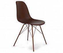 стул dsr коричневый s37 (eames style) в Абакане