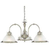 подвесная люстра arte lamp american diner a9366lm-3ss белая в Абакане