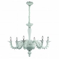 подвесная люстра ideal lux ca rezzonico sp6 bianco в Абакане