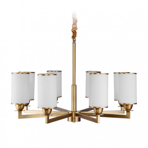 люстра brch9040-8 от delight collection белая/золото в Абакане