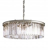 люстра prism silver 80 серебро, прозрачное стекло в Абакане