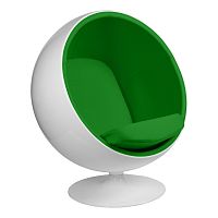 кресло eero aarnio style ball chair зеленое в Абакане