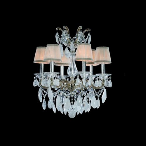 люстра md1102748-6b chrome от illuminati бежевая, хром в Абакане