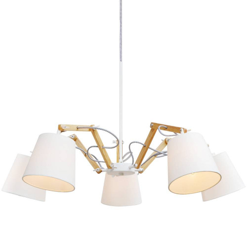 подвесная люстра arte lamp pinoccio a5700lm-5wh в Абакане