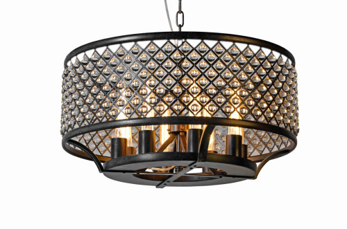 люстра klaris round черная в Абакане