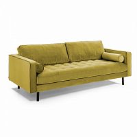 диван bogart sofa 2 двухместный темно-желтый от la forma (ex julia grup) в Абакане