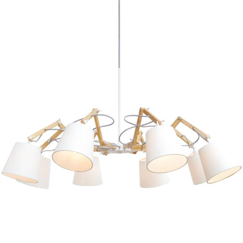 подвесная люстра arte lamp pinoccio a5700lm-8wh в Абакане